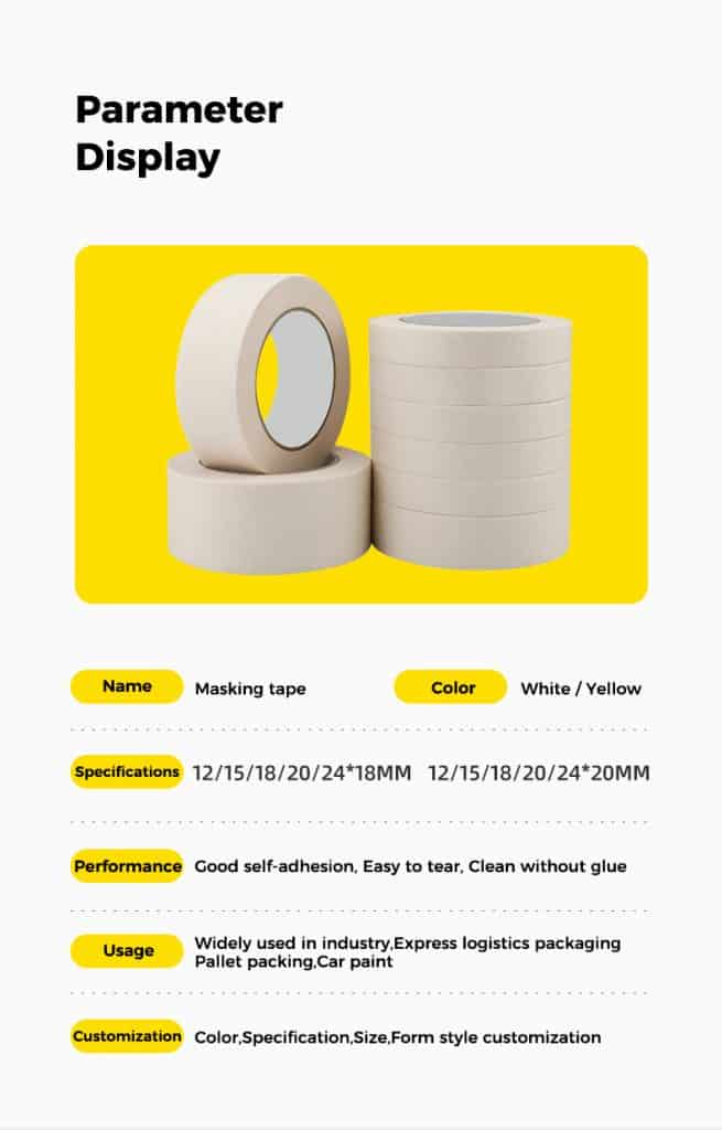 Masking Paper Tape