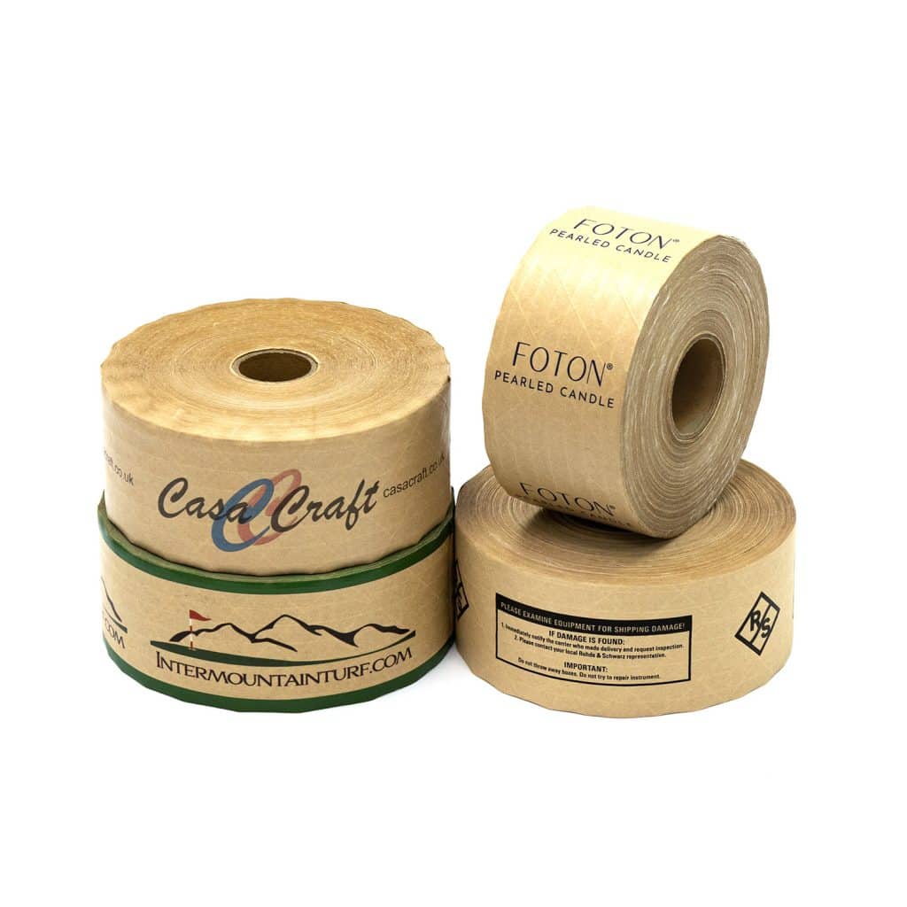 custom printed kraft tape