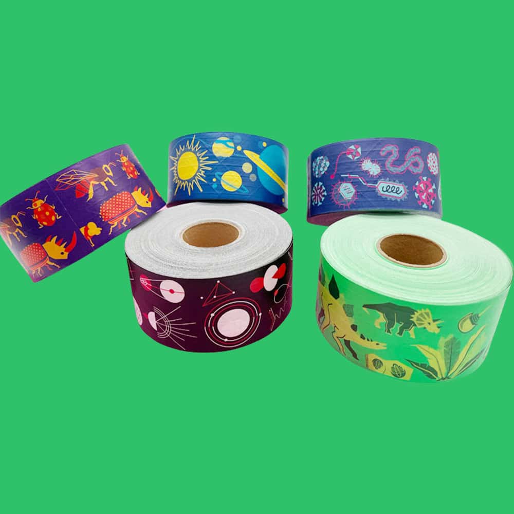 custom printed kraft paper tape